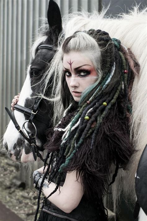 Warrior Woman Goth Beauty Viking Warrior