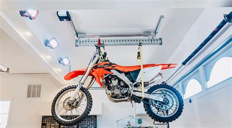 Garage Storge Lift Motorized Garage Storage System Declutters Auxx