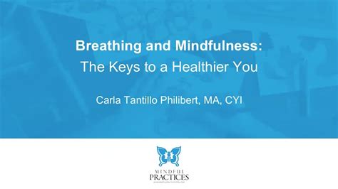 SEL and Mindfulness: Keys to a Healthier You - YouTube