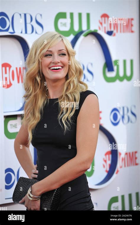 Los Angeles Ca August 03 2011 Beth Behrs Star Of 2 Broke Girls At The Cbs Summer 2011 Tca