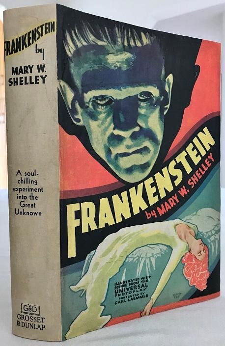 Frankenstein By Shelley Mary W Fine 1931 First Photoplay Edition Cahill Rare Books