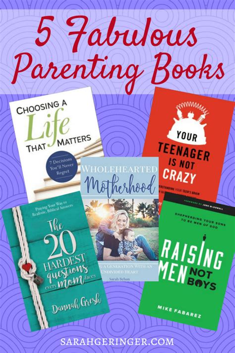 5 Fabulous New Books For Intentional Parenting Sarah Geringer
