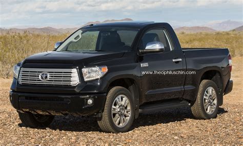 Redesigned 2014 Toyota Tundra Pickup Regular Cab Rendering Autoevolution