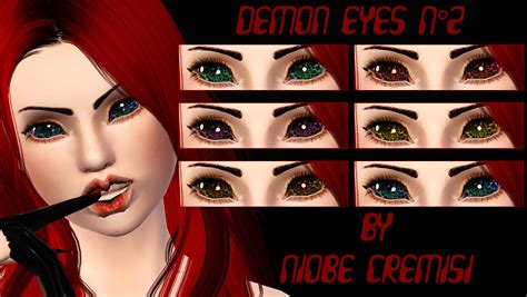 Demon Eyes N°1 2 3 By Niobe Cremisi Niobe Cremisi