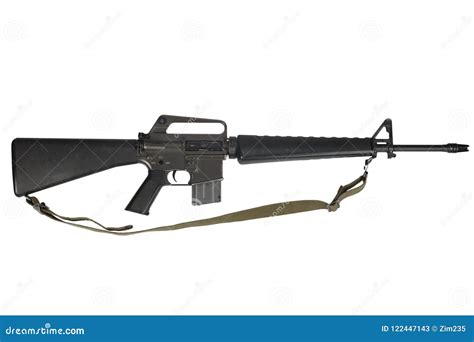 M16 Rifle With 20 Round Magazine Vietnam War Period Stock Image