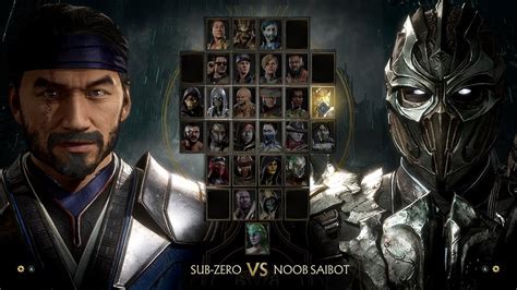 Mortal Kombat 11 Sub Zero Vs Noob Saibot Youtube