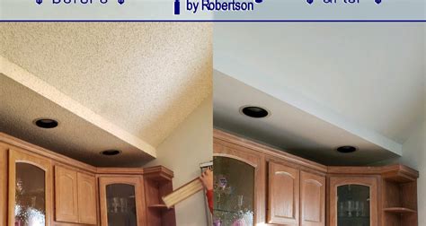 If your ceiling tests positive, you should have a professional licensed in asbestos abatement remove the texture or cover it with paneling or drywall. Removing a 'popcorn' ceiling? Protect yourself and your ...