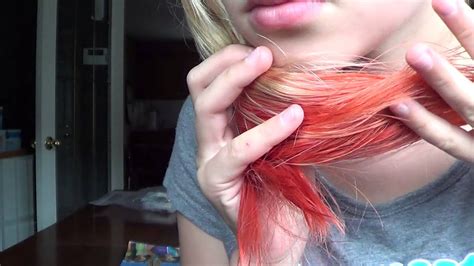 How To Dip Dye Your Hair With Kool Aid Part 4 Youtube