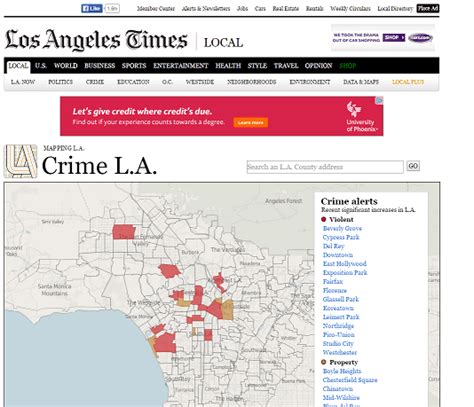 Los Angeles Crime Map James Campbell Los Angeles Real Estate Agent