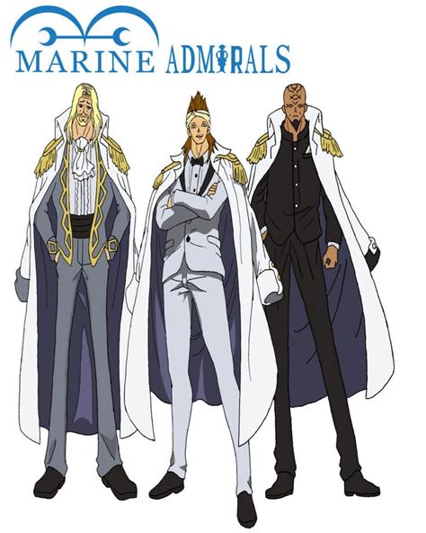 The 3 Admirals One Piece Ocs By Immortal Wenz One Piece One Piece Manga Manga Anime One Piece