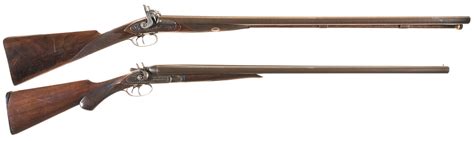 Two Double Barrel Hammer Shotguns Rock Island Auction