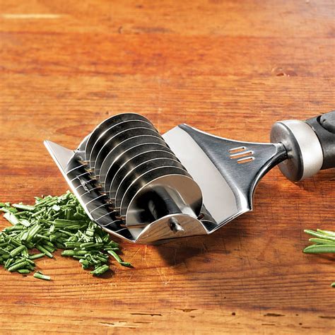 Stainless Steel Herb Mincer Herb Slicer Herb Cutter Miles Kimball
