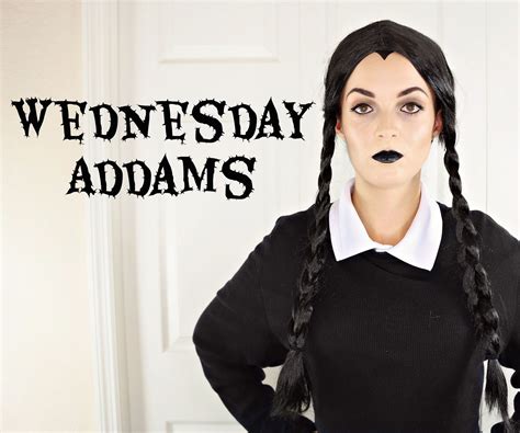 Wednesday Addams | Makeup Tutorial : 7 Steps (with Pictures 