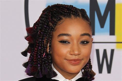 Who Is Amandla Stenberg The Oscars Presenter Hate U Give Star And Rue From The Hunger Games