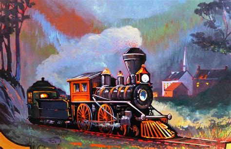 Beautiful Train Art Train Art Train Illustration Railroad Art