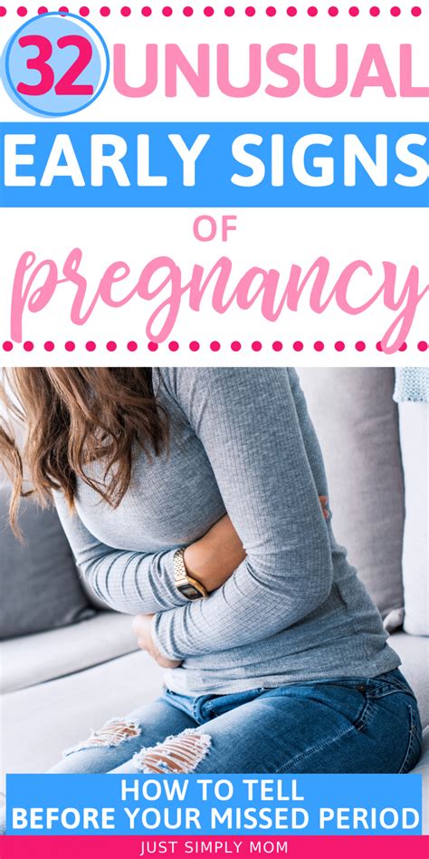 32 Unusual Early Pregnancy Signs And Symptoms Before A Missed Period