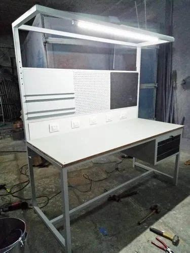 Ms White Esd Workstation Size 1800 X 700 X 900 Rs 39500 Trident