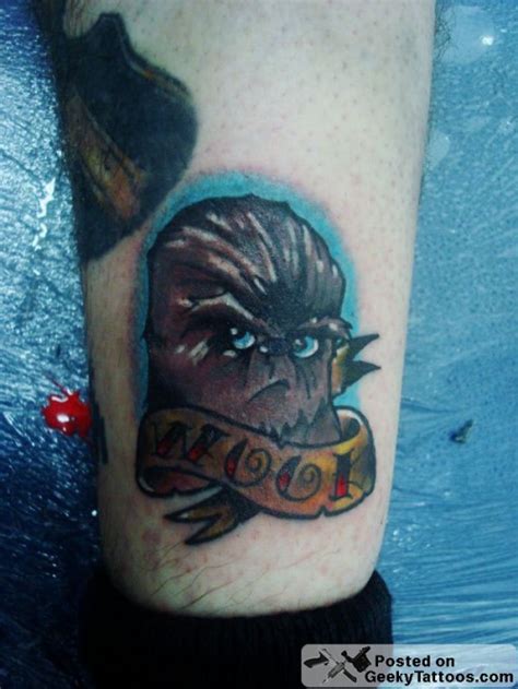 Chewbacca Tattoo Geeky Tattoos