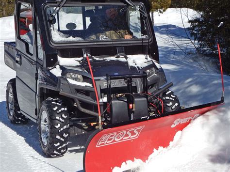 Buyers Guide Snow Plow Roundup Atv Illustrated