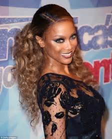 Mel B Rocks Mohawk And Tyra Banks Reveals Cleavage On Agt Daily Mail