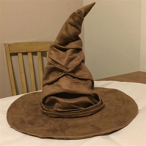 I made my own sorting hat for or first ... | Harry potter sorting, Harry potter sorting hat ...