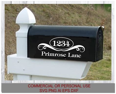 Mailbox Monogram Diy Mailbox Mailbox Numbers Mailbox Decals Monogram Decal Monogram Frame