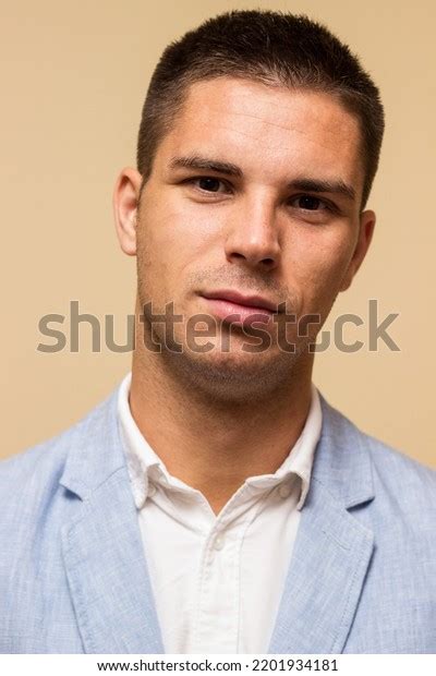 Portrait Handsome Young Man Suit Stock Photo 2201934181 Shutterstock