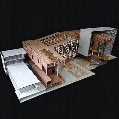 Artistic Wooden Architecture Models Engineering Discoveries