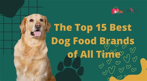 The Top 15 Best Dog Food Brands Of All Time