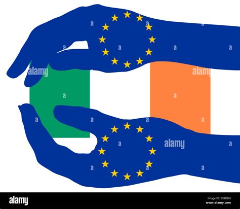 European Aid For Ireland Stock Photo Alamy