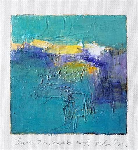 Jan 22 2016 Original Abstract Oil Painting 9x9 Painting Etsy