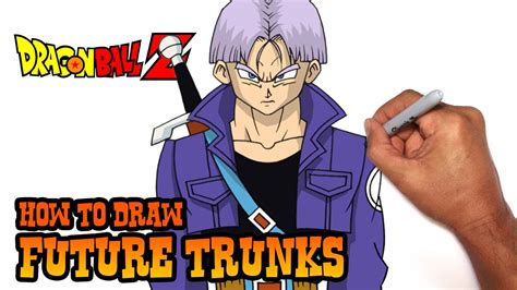 Aprenda a desenhar online o seu personagem favorito de anime ou mangá!!!. How to Draw Future Trunks | Dragon Ball Z - YouTube