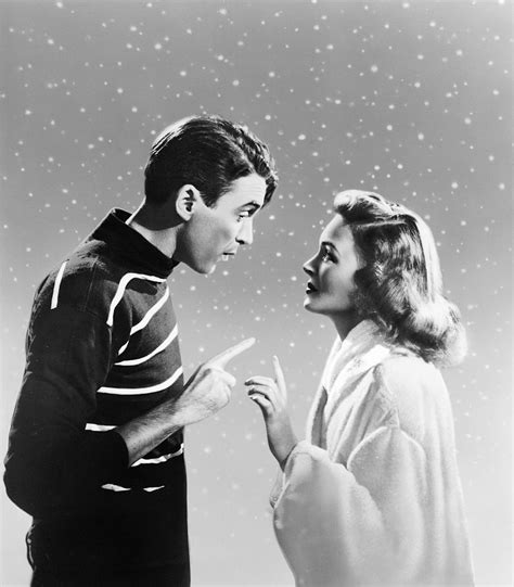 Its A Wonderful Life Donna Reed And James Stewart Publicity Stills