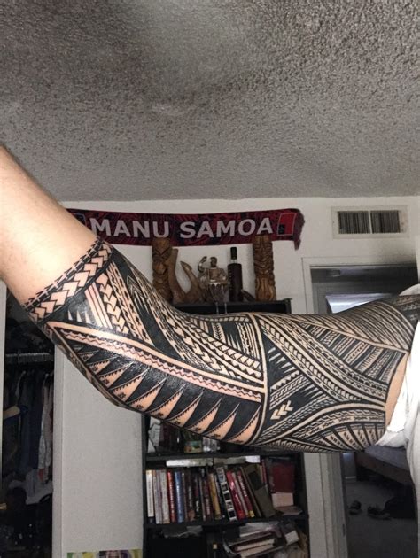 Traditional Style Samoan Tatau Tattoo Work By Dennis Mataafa At Sacred Center Tatau In Las