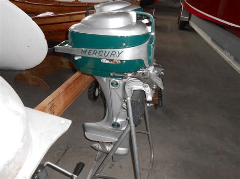 Feet 1957 Mercury Mark 25 Outboard 31478 Antique Boat America