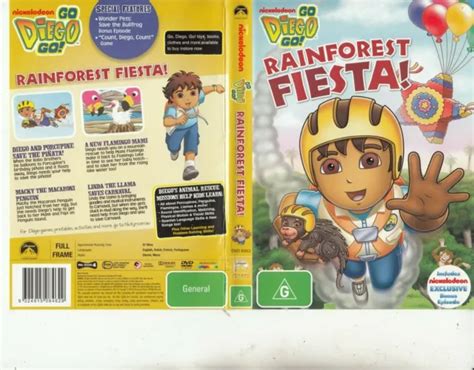 Go Diego Go Rainforest Fiesta Dvd For Sale Picclick Uk
