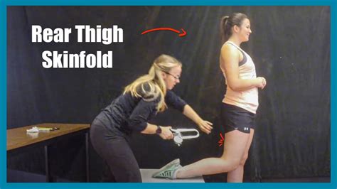 Rear Thigh Skinfold Females Only Youtube