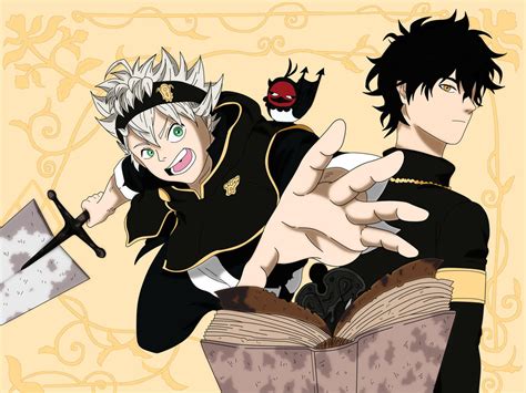 Asta And Yuno Black Clover By Ghost Troupe On Deviantart