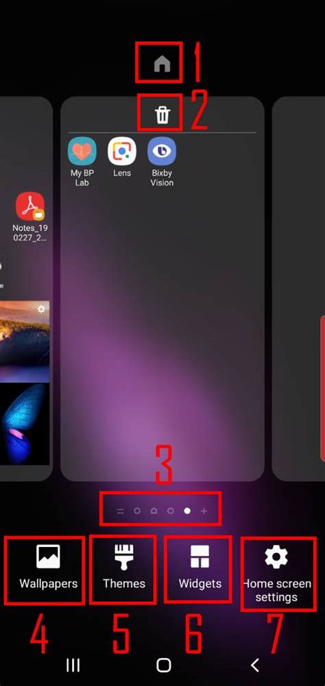 How To Use Galaxy S10 Home Screen Edit Mode Galaxy S10 Guides