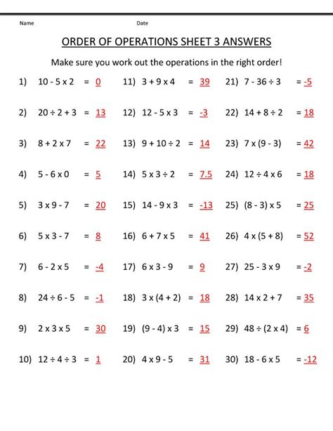 Each worksheet also includes answers to each randomly generated question, so you can check your work (or your students' helping with math. 6th Grade Algebra Worksheets With Answer Key | Algebra ...