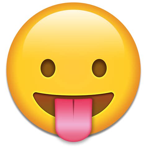 Tongue Out Emoji Png Png Image Collection