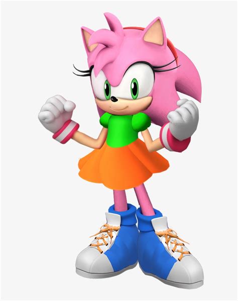 3d Amy Rose Classic Clothing By Thearenddude Amy Rose The Rascal