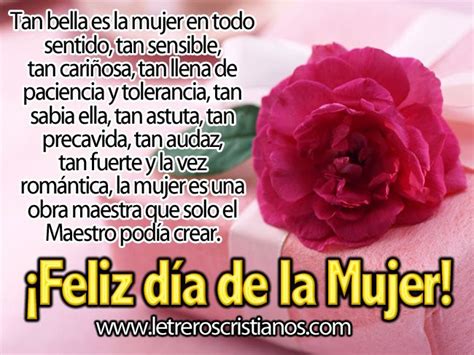 La razón por la que dios creó primero al hombre y luego a la mujer, es porque lo bueno se hace esperamos que estas imágenes con frases para el día internacional de la mujer hayan sido de tu agrado, los invitamos a compartirlas en redes. Feliz DIA De La Mujer Cristiana | Palabras Positivas ...