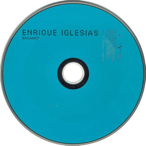 Car Tula Cd De Enrique Iglesias Bailamos Cd Single Portada