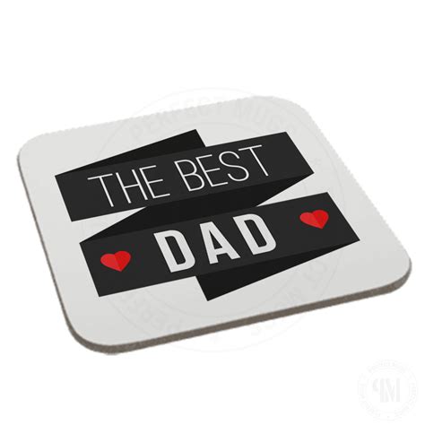 The Best Dad Coaster
