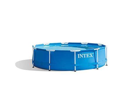Intex 28201eh 10 X 30 Metal Frame Round Above Ground Swimming Pool