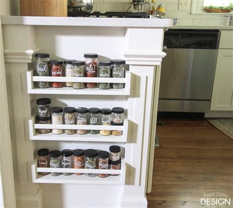 40 ways to organize with an ikea spice rack a girl and a glue gun