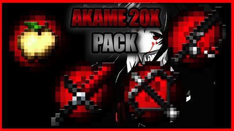 Minecraft Pvp Texture Pack L Akame 20x 1718 Youtube