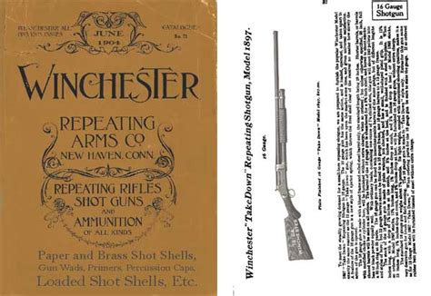 Winchester 1904 June Firearms Catalog Cornell Publications