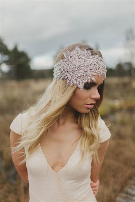 10 Off Reiss Crystal Headband Etsy Boho Headpiece Bridal Fashion